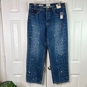 Universal Thread Women's Mid-Rise 90's Baggy Jeans, Size 14